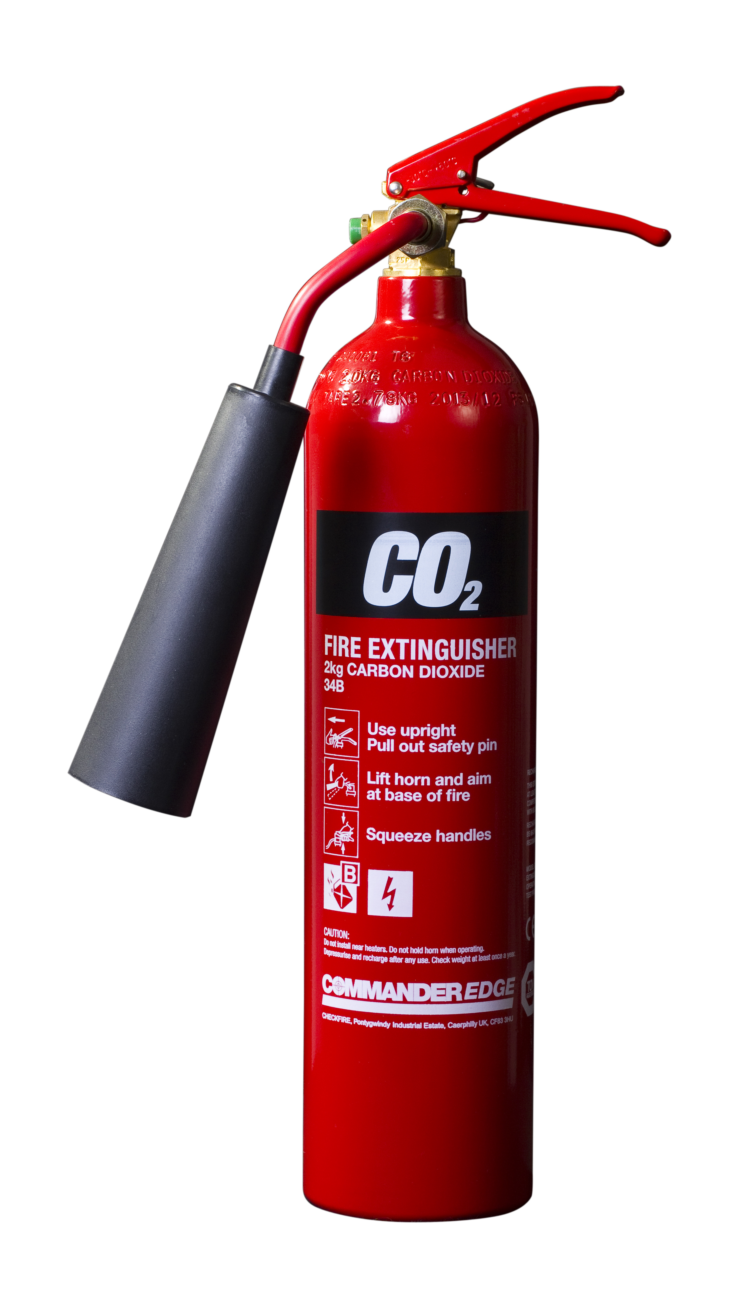 Portable fire extinguisher types